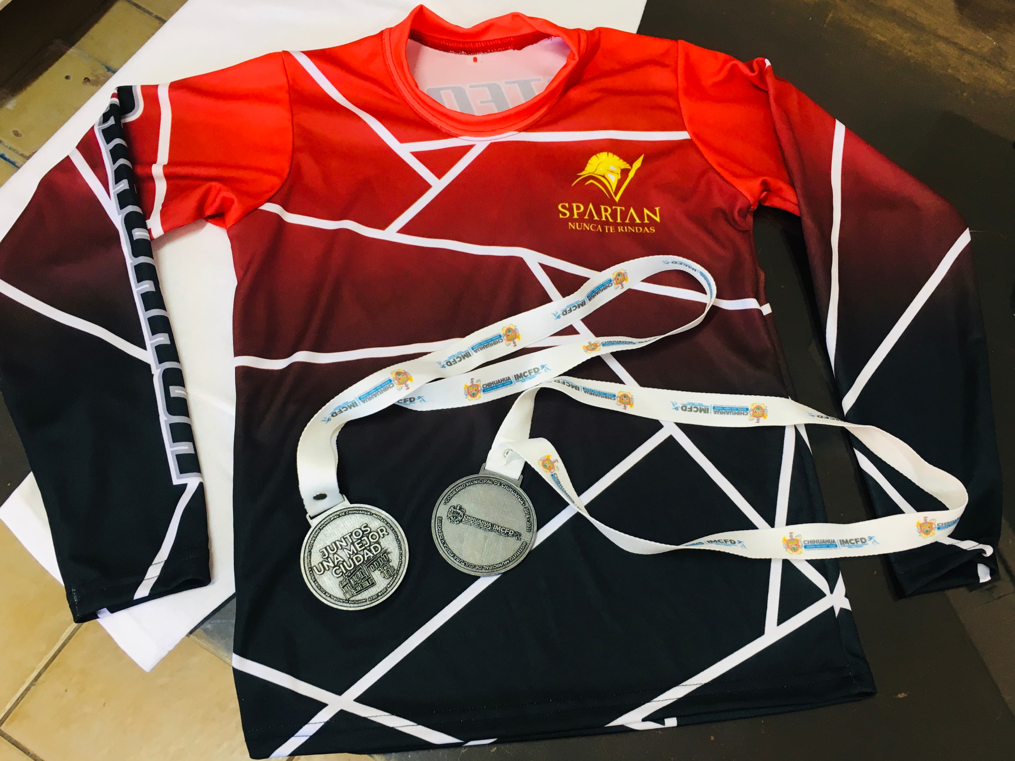 Uniformes deportivos sublimados - Spartan